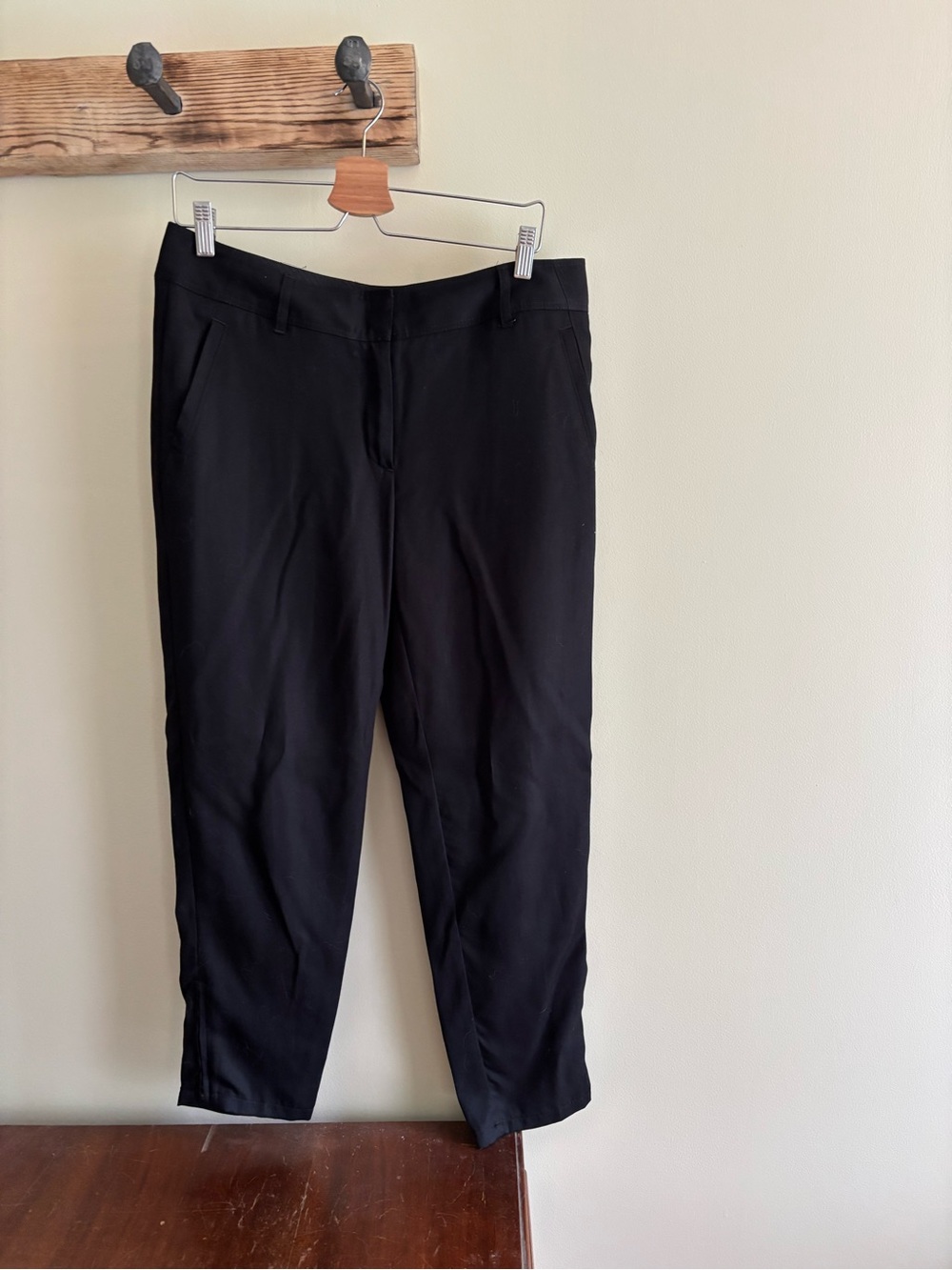 28.) LOFT  Black Dress Pants - Classic Tailored Fit